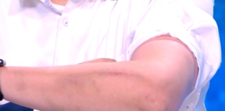 Синини по ръцете на Тодор Капитанов