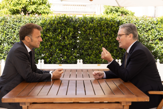 Стармър и Макрон