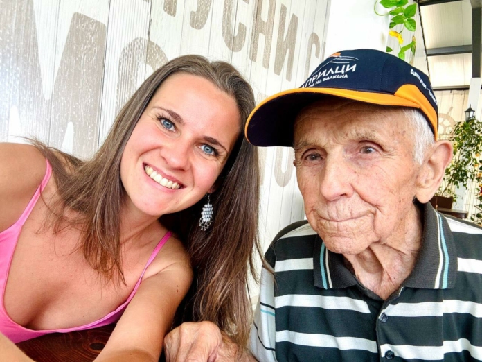 Цвета Галунова и дядо Никола Цвета Галунова и дядо Никола