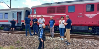 Инцидент с влак край Стара Загора