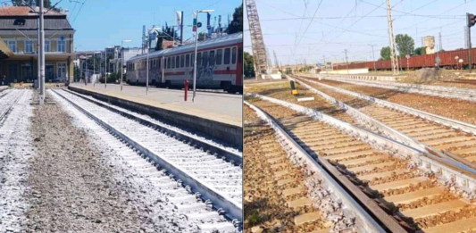 700 км боядисани релси заради жегите