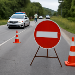 ПТП блокира движението на път II-13 в участъка Бяла Слатина – Борован ПТП, катастрофа, път