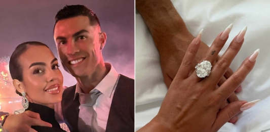 Годеж на Кристиано Роналдо и Джорджина