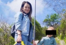 Христина и синът й Мартин