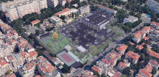 Идеен проект за паркинга на улица "Генерал Гурко" в Бургас