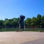 Община Монтана обнови емблематичната сцена в парк „Монтанезиум“ за 38 000 лева Парк "Монтанезиум", Монтана