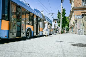 Новите тротоари в София