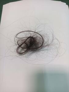 Паднала коса от детето