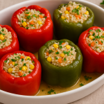 Пълнени чушки с царевица – най-вкусната постна рецепта за сезона Пълнени чушки с ориз и царевица