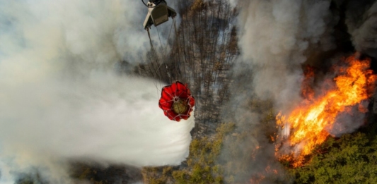 Пожар в Пирин.