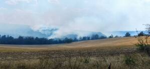 Пожар в Хасковско