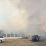 Пожарът край Сунгурларе