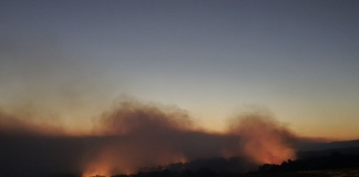 Пожарът край Сунгурларе