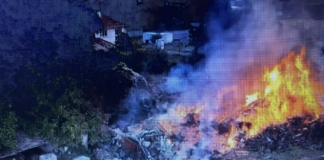 Пожарът в село Дунавци