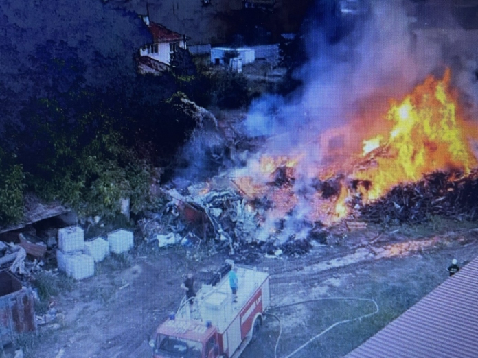 Пожарът в село Дунавци Пожарът в село Дунавци