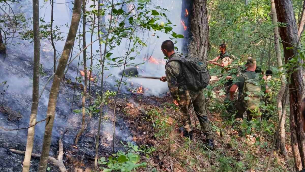 На 11 август военнослужещи от за пореден път оказват помощ