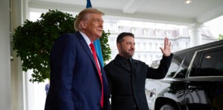 Президентът на САЩ и украинският му колега