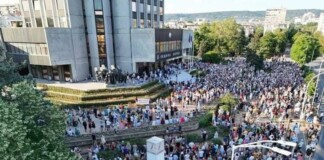 Протест във Варна в подкрепа на Благомир Коцев