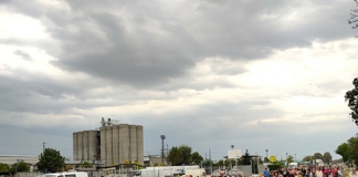 Протести на жители на село Труд