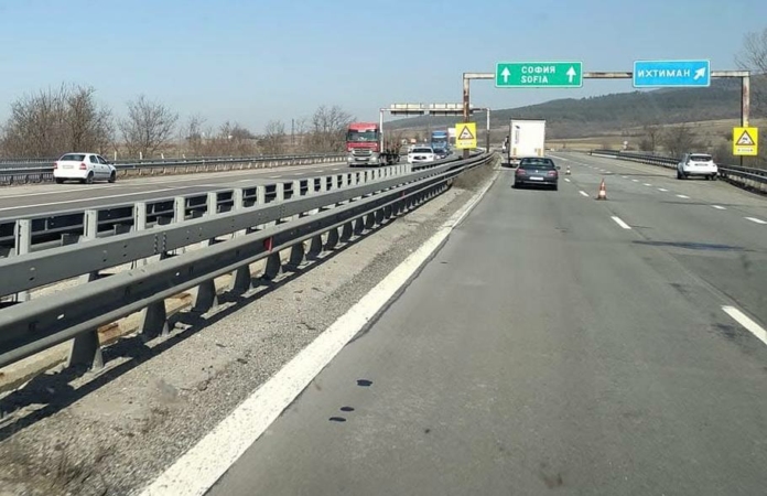 Района на ограничението на АМ "Тракия" Района на ограничението на АМ "Тракия"