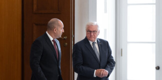 Румен Радев и Франк-Валтер Щайнмайер