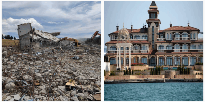 Съборените сараи на Вълка и владенията на Ахмед Доган на Росенец