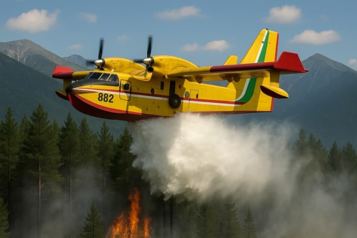 Самолет за борба с пожарите Самолет за борба с пожарите