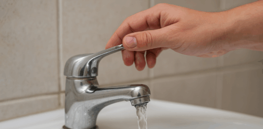 Спиране на водата