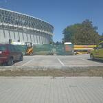 Строежът до "Парк Арена" ОЗК