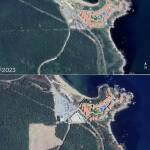 Теренът с изсечената гора