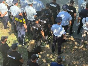 Церемонията в Бургас