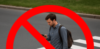 Забрана на пешеходна пътека, пешеходци