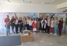 Екипът на отделението