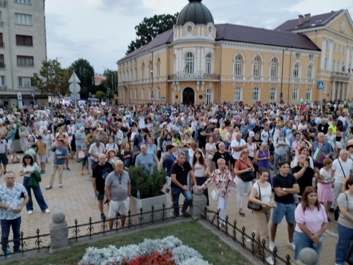 Протест. Снимка: Искра.бг Протест. Снимка: Искра.бг