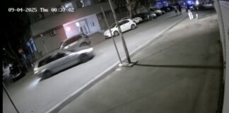 Кадър от камерите от случая в Русе