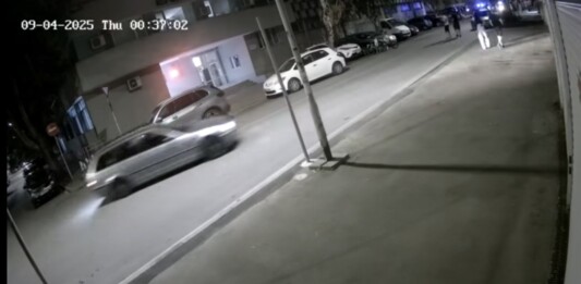 Кадър от камерите от случая в Русе