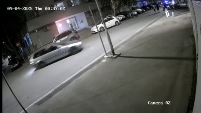 Кадър от камерите от случая в Русе