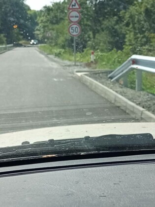 Ремонт на пътя Царево–Бродилово