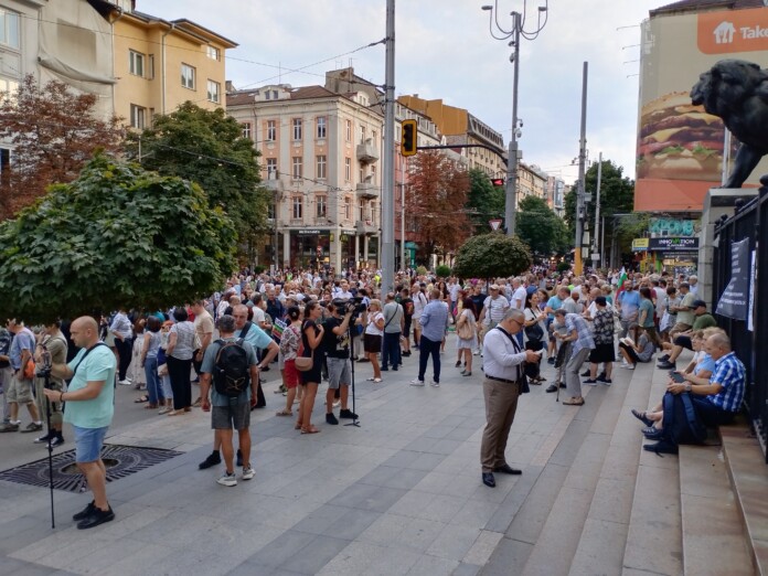 Протест. Снимка: Искра.бг