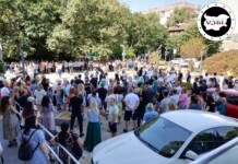 Протест за справедливост в град Бургас пред Съдебната палата