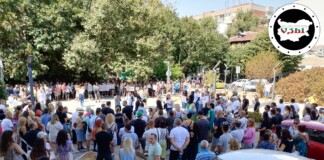 Протест за справедливост в град Бургас пред Съдебната палата