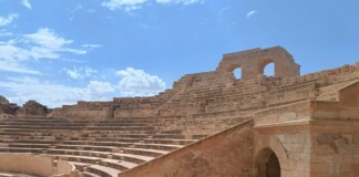 Римски руини в Либия