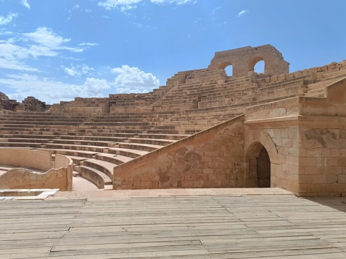 Римски руини в Либия