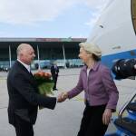 Росен Желязков и Урсула фон дер Лайен