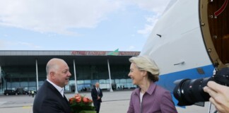 Росен Желязков и Урсула фон дер Лайен