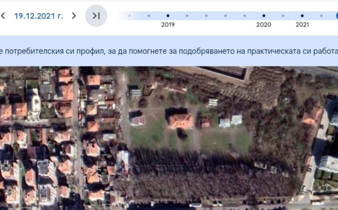 Теренът през 2021 г.