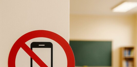 Забрана на телефоните в училищата