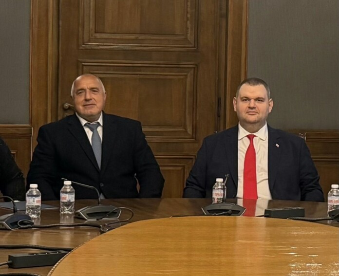 Бойко Борисов и Делян Пеевски
