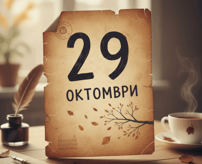 29 октомври