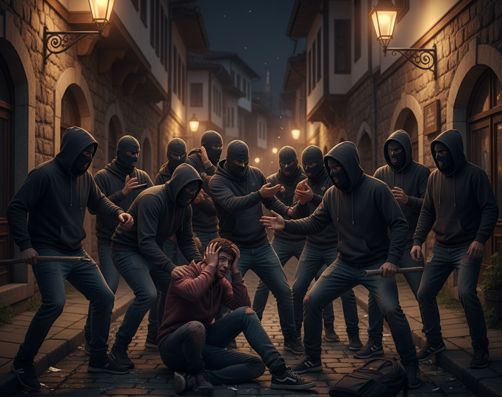 Година след като беше жестоко пребит по погрешка от 12